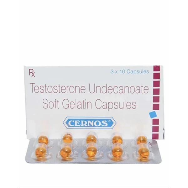 Cernos 40 Mg Soft Gelatin Capsule